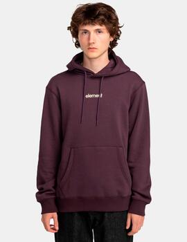 Sudadera Capucha ELEMENT SIMPLE LOGO - Plum Perfect