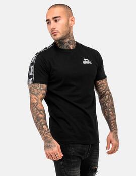 Camiseta LONSDALE BRINDISTER - Black/White