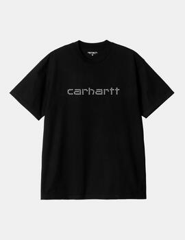Camiseta CARHARTT WIP RIVET SCRIPT - Black