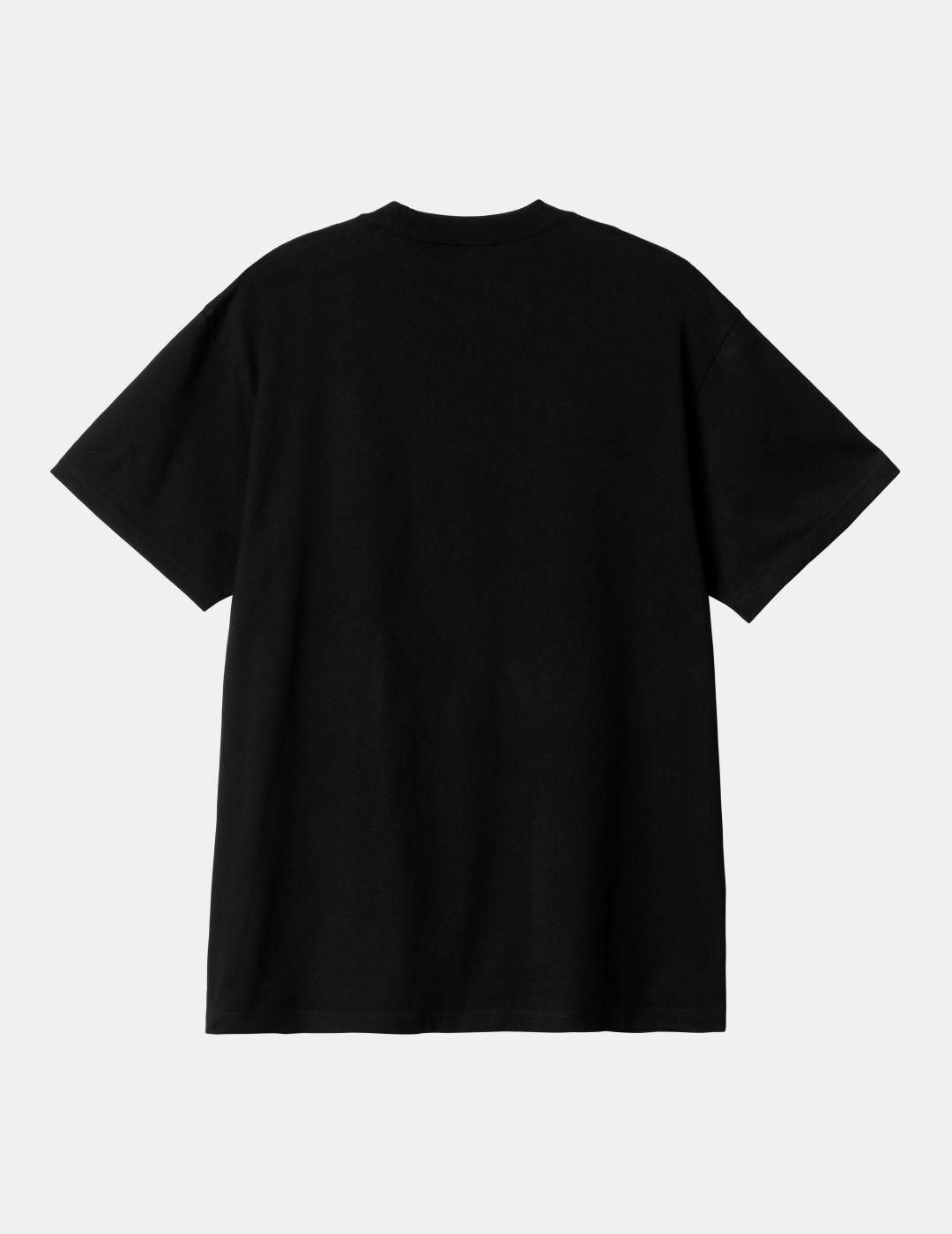 Camiseta CARHARTT WIP RIVET SCRIPT - Black