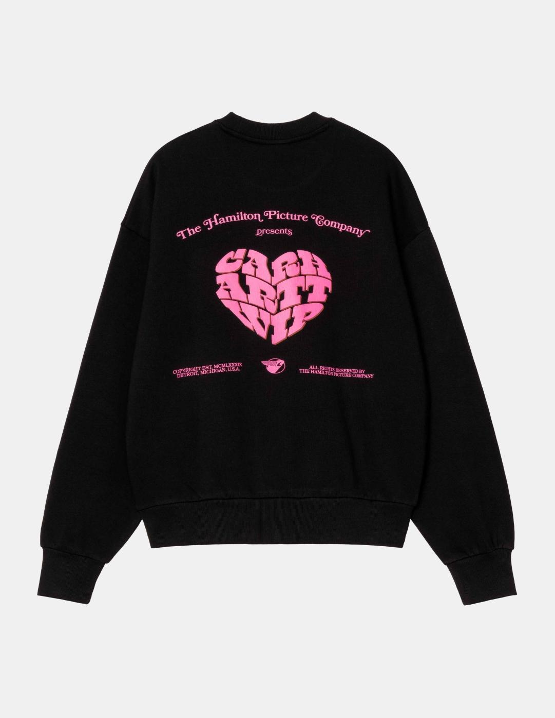 Sudadera CARHARTT WIP W' PRODUCTIONS - Black