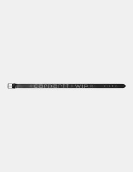 Cinturón CARHARTT WIP SCRIPT STUDS - Black / Silver