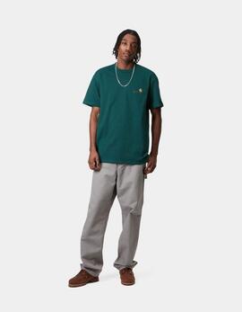 Camiseta CARHARTT WIP AMERICAN SCRIPT - Malachite