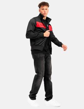 Chaqueta LONSDALE ALNWICK - Black/Red
