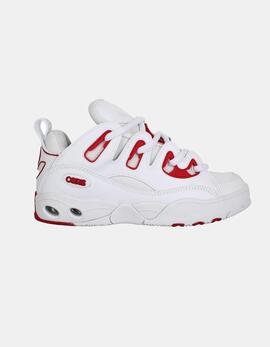 Zapatillas OSIRIS D3 E - White/Red/White