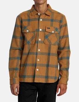 Camisa RVCA VA CPO - Camel