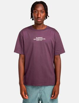 Camiseta ELEMENT SKATEBOARD CO - Plum Perfect