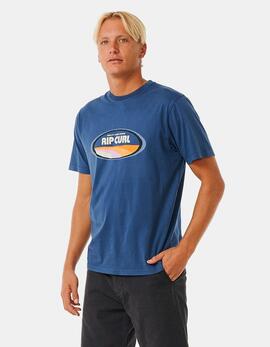 Camiseta RIP CURL SURF REVIVAL MUMMA - Washed Navy