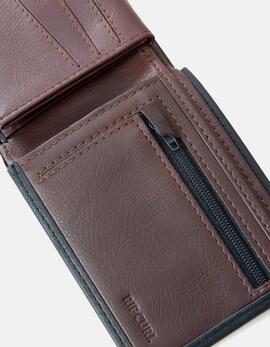 Cartera RIP CURL PUMPED EMBOSS PU ALL DAY - Tan/Black
