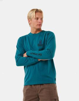 Camiseta manga larga VAPORCOOL - Trekking Green