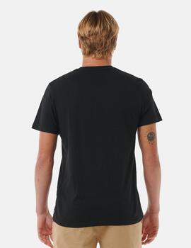 Camiseta RIP CURL SURF REVIVAL CAPTURE - Black