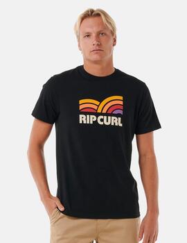 Camiseta RIP CURL SURF REVIVAL CAPTURE - Black