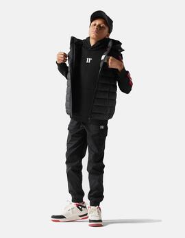 Sudadera JR RETRO TAPED - Black