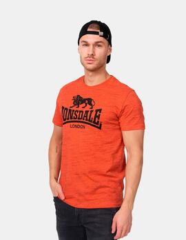 Camiseta LONSDALE GARGRAVE - Marl Orange/Black