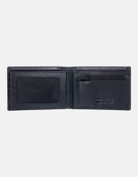Cartera BILLABONG ARCH LEATHER - Black