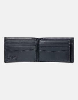 Cartera BILLABONG ARCH LEATHER - Black