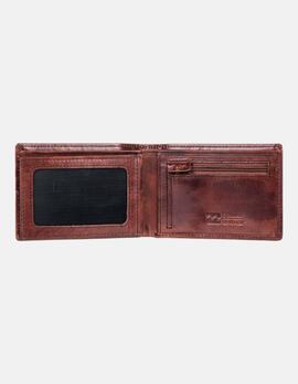Cartera BILLABONG ARCH LEATHER - Chocolate