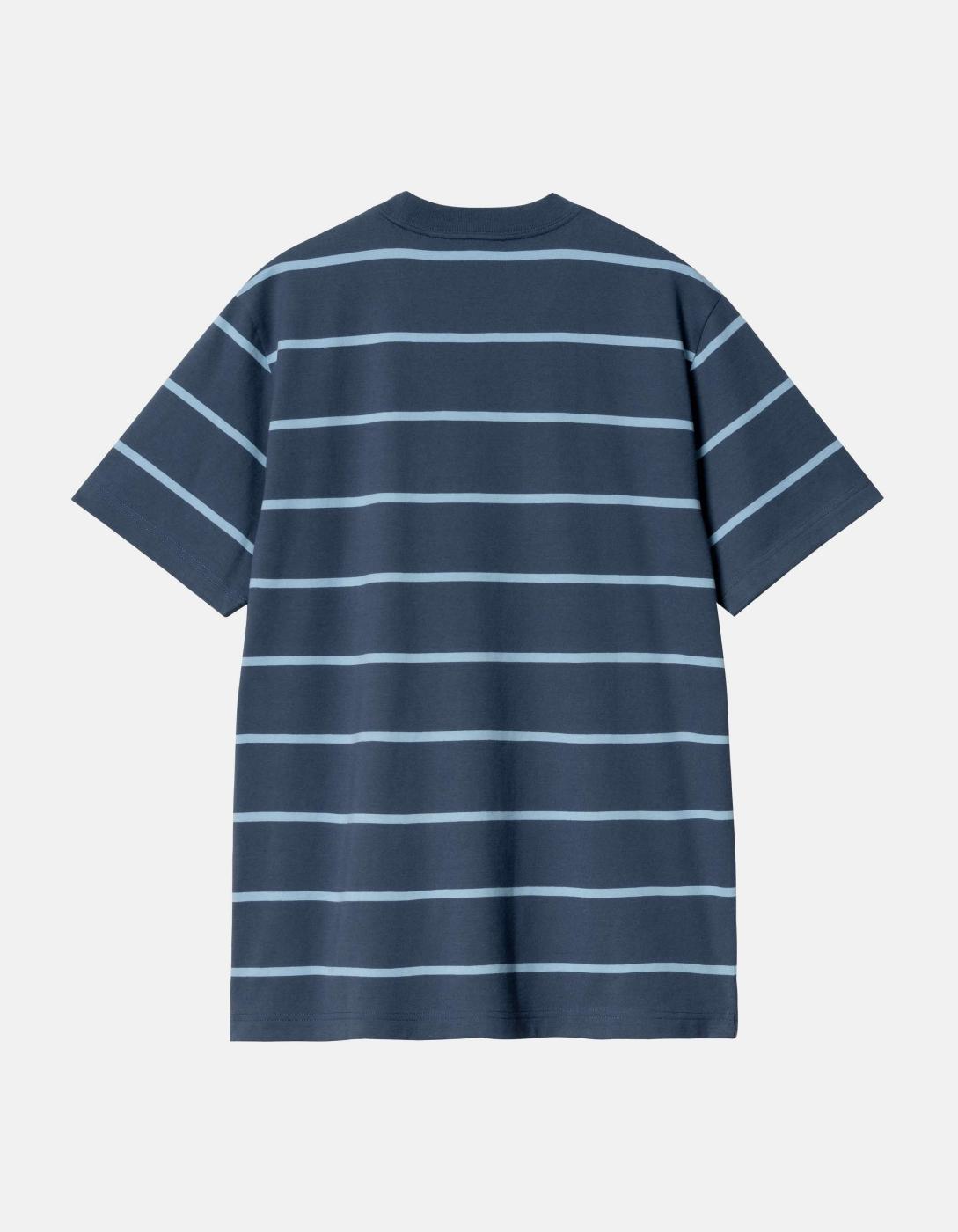 Camiseta CARHARTT WIP AIKEN POCKET - Dusky Blue