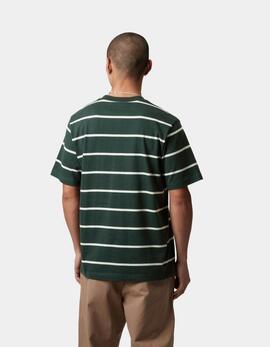 Camiseta CARHARTT WIP AIKEN POCKET - Conifer