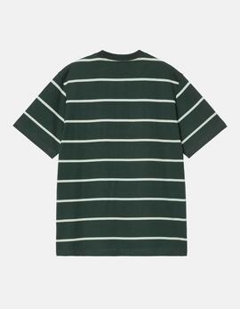 Camiseta CARHARTT WIP AIKEN POCKET - Conifer