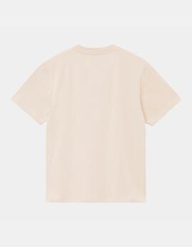 Camiseta CARHARTT WIP W' CHASE - Natural / Gold