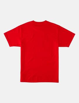 Camiseta DC SHOES SHY TOWN - Racing Red