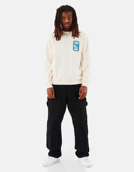 Sudadera Crew PXP 2522144 - Tiza
