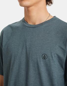 Camiseta VOLCOM CIRCLE BLANKS - Dark Slate