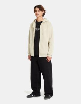 Sudadera Cap. Abierta VOLCOM SINGLE STONE - Light Khaki