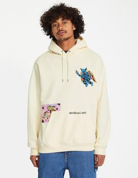 Sudadera Capucha VOLCOM FA BOB MOLLEMA - Light Beige