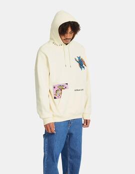 Sudadera Capucha VOLCOM FA BOB MOLLEMA - Light Beige