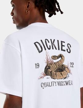 Camiseta DICKIES SNAKE - White