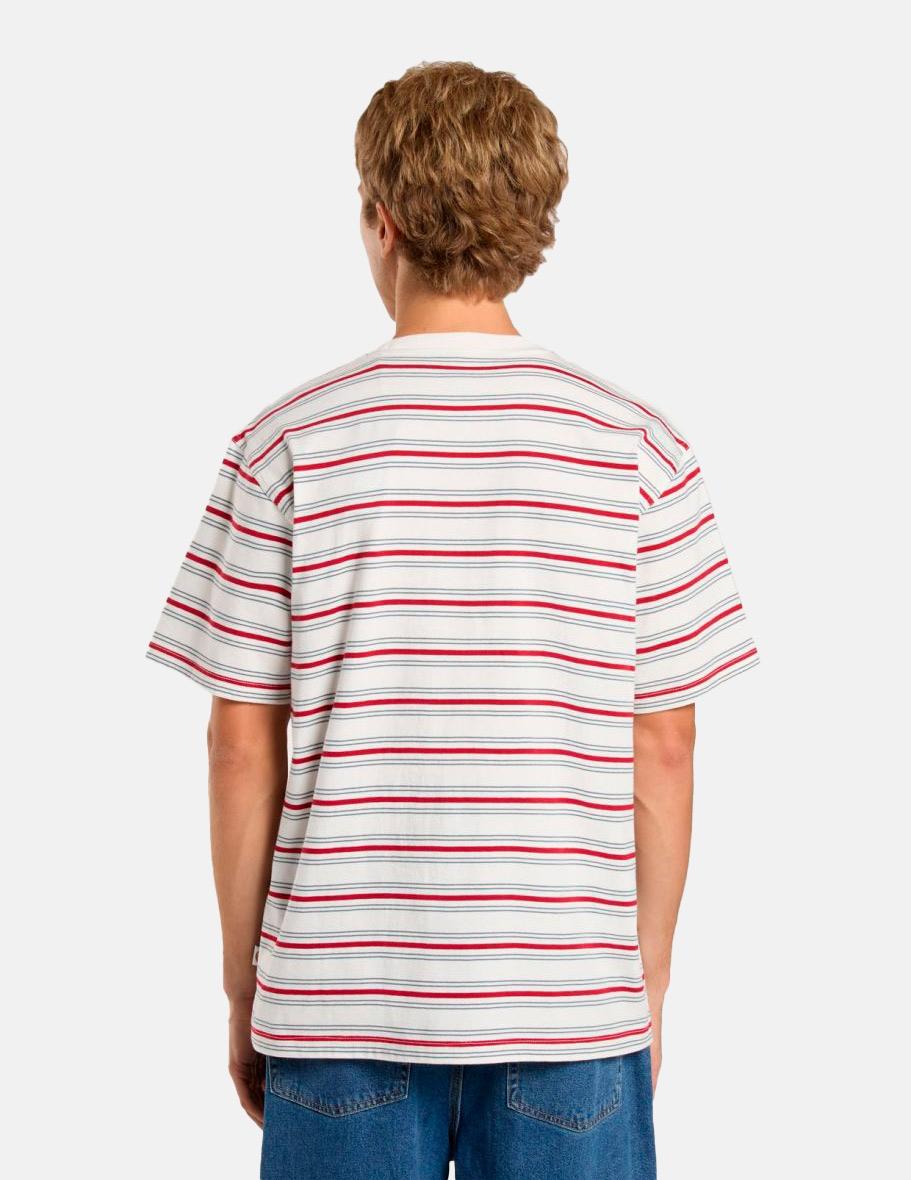 Camiseta DICKIES LEWISTOWN STRIPE- Egret