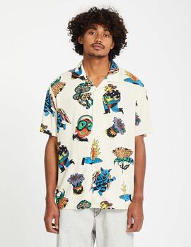 Camisa VOLCOM FA BOB MOLLEMA - Light Beige