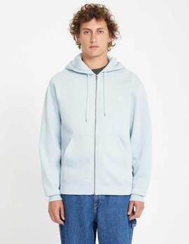 Sudadera Cap. Abierta VOLCOM SINGLE STONE - Carolina Blue
