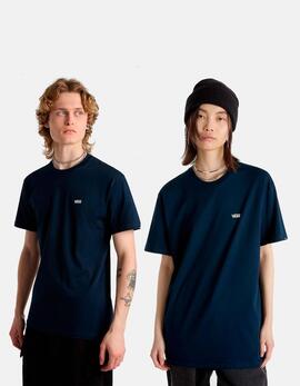 Camiseta VANS LEFT CHEST LOGO - Navy/White