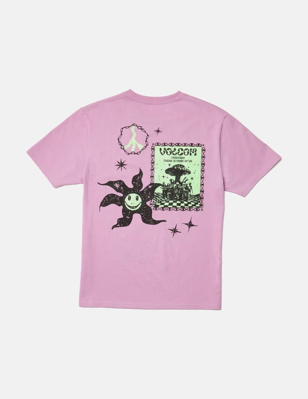 Camiseta VOLCOM FA FILIP RYGALSKI 2 - Steel Purple