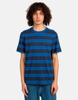Camiseta ELEMENT ICON LABEL PKT - Nouveau Navy/Blue Nights