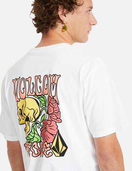 Camiseta VOLCOM TOOFLOW BSC - White