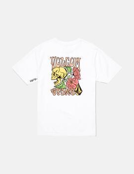 Camiseta VOLCOM TOOFLOW BSC - White