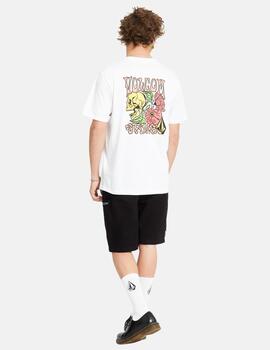 Camiseta VOLCOM TOOFLOW BSC - White