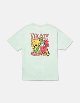 Camiseta VOLCOM TOOFLOW BSC - Cloud Blue