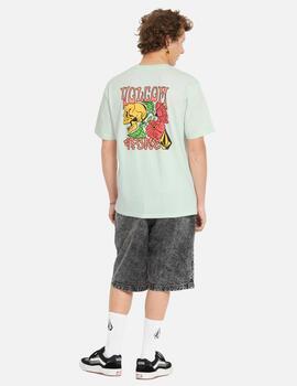 Camiseta VOLCOM TOOFLOW BSC - Cloud Blue
