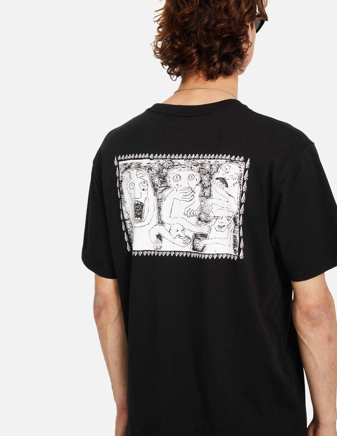 Camiseta VOLCOM CRAZYBAL BSC - Black