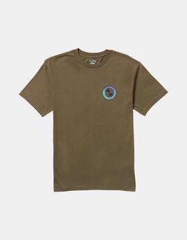 Camiseta BILLABONG TROPICAL PETS P - Brown