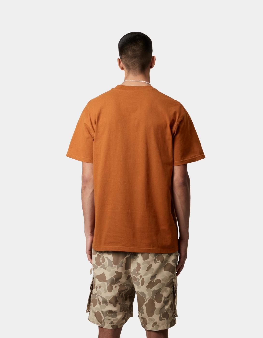 Camiseta CARHARTT WIP AMERICAN SCRIPT - Sienna