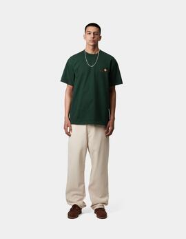 Camiseta CARHARTT WIP AMERICAN SCRIPT - Conifer