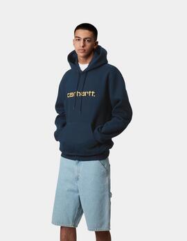 Sud. Capucha CARHARTT WIP SWEAT - Ink / Air Yellow