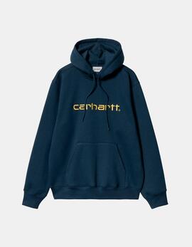 Sud. Capucha CARHARTT WIP SWEAT - Ink / Air Yellow
