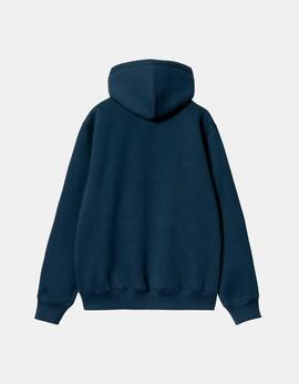 Sud. Capucha CARHARTT WIP SWEAT - Ink / Air Yellow